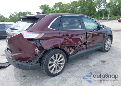 2018 Ford Edge Titanium из США, поврежденный, VIN 2FMPK4K87JBB50203